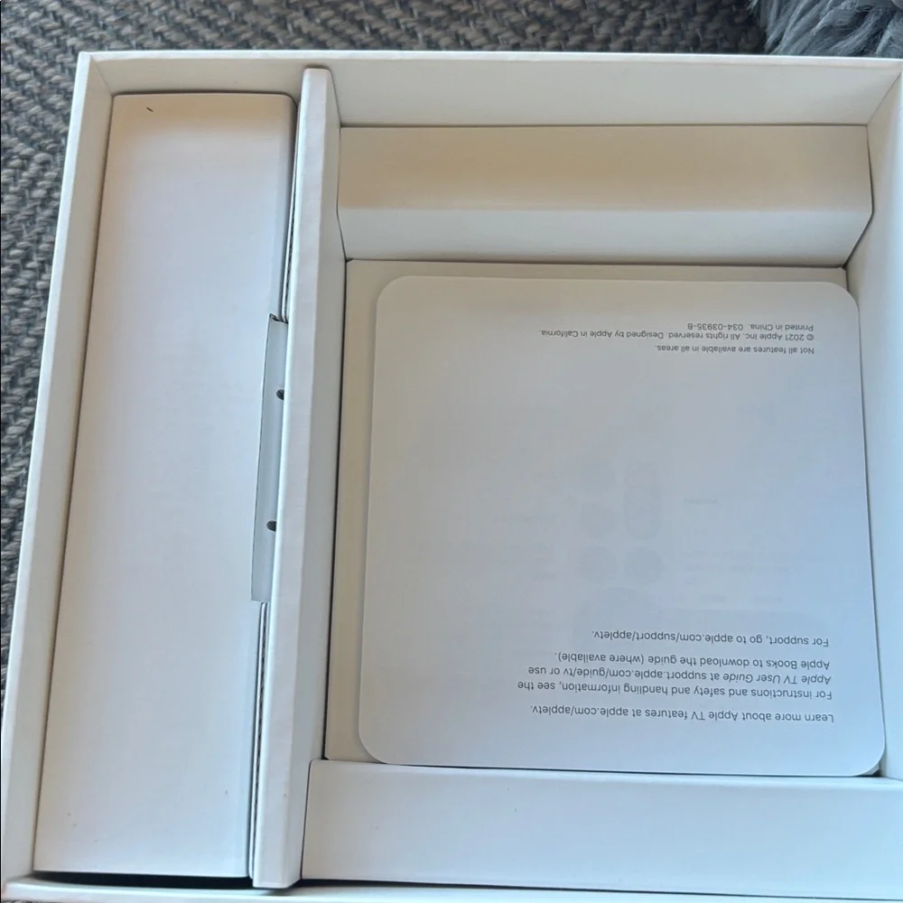 Apple Streaming Device with Remote - Black and Silver